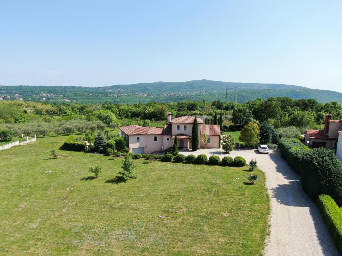 Villa Labin In Zartinj - Luxury Privacy Heated Pool With Auto Cover Luaran gambar