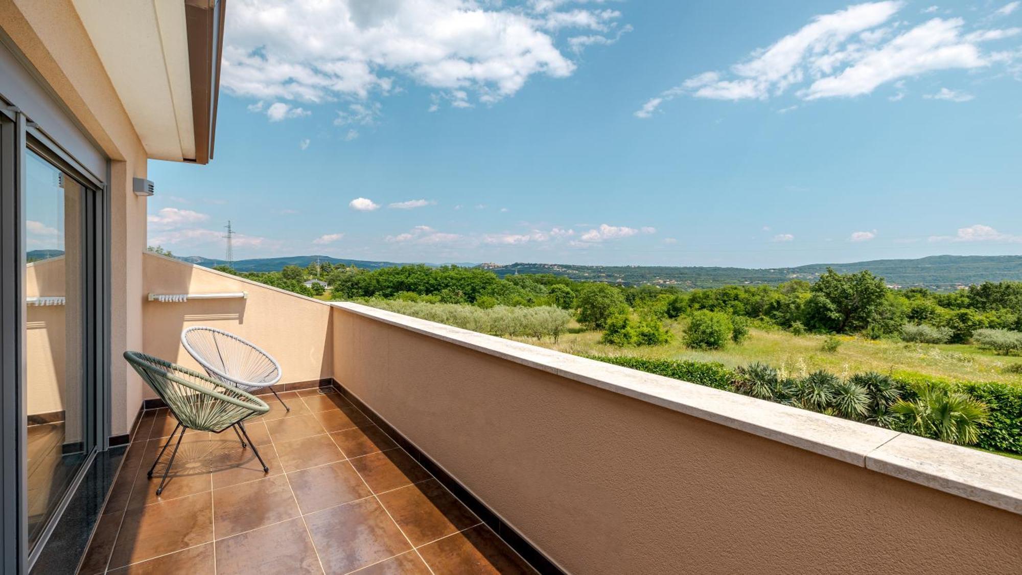 Villa Labin In Zartinj - Luxury Privacy Heated Pool With Auto Cover Luaran gambar