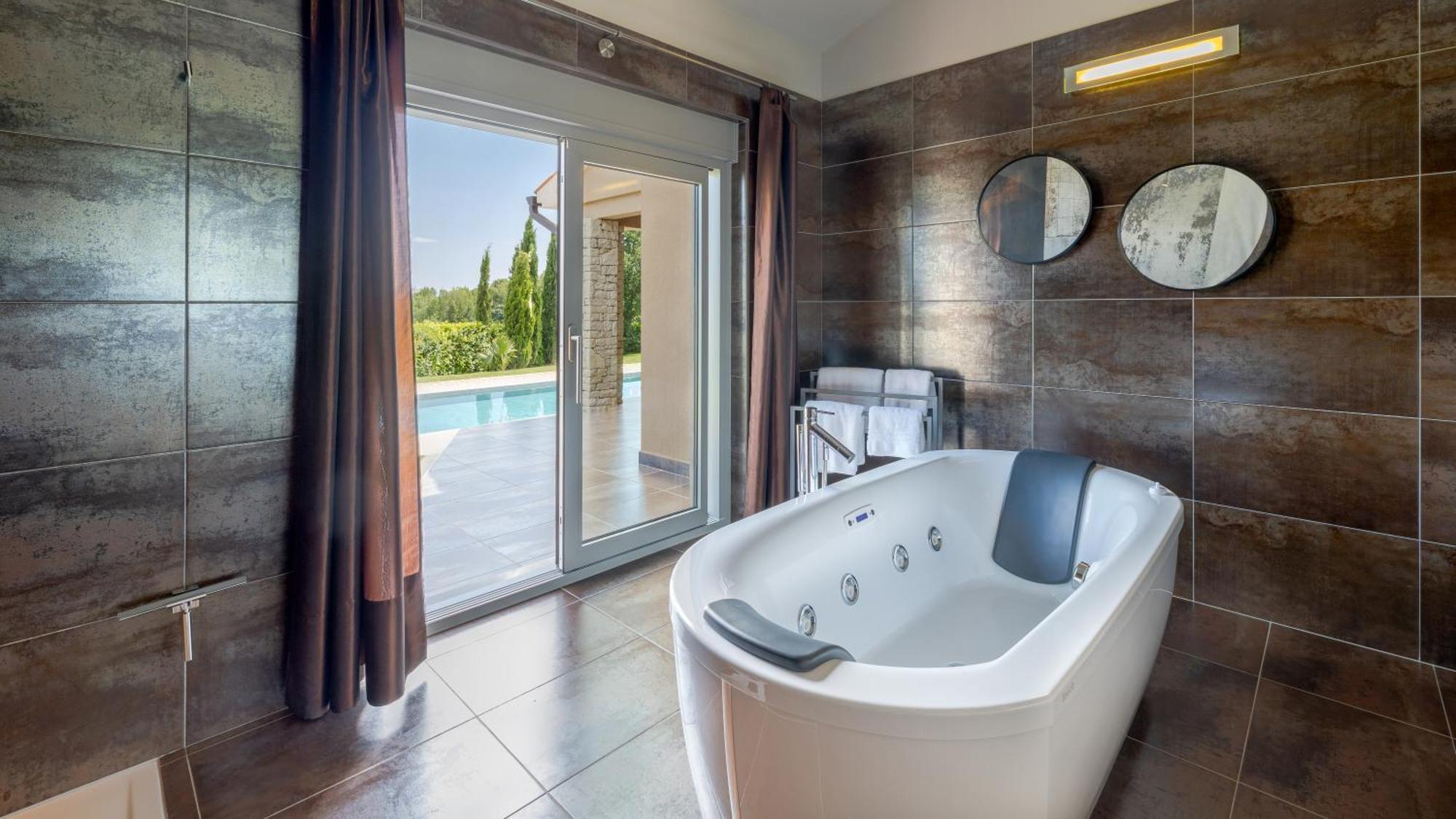 Villa Labin In Zartinj - Luxury Privacy Heated Pool With Auto Cover Luaran gambar