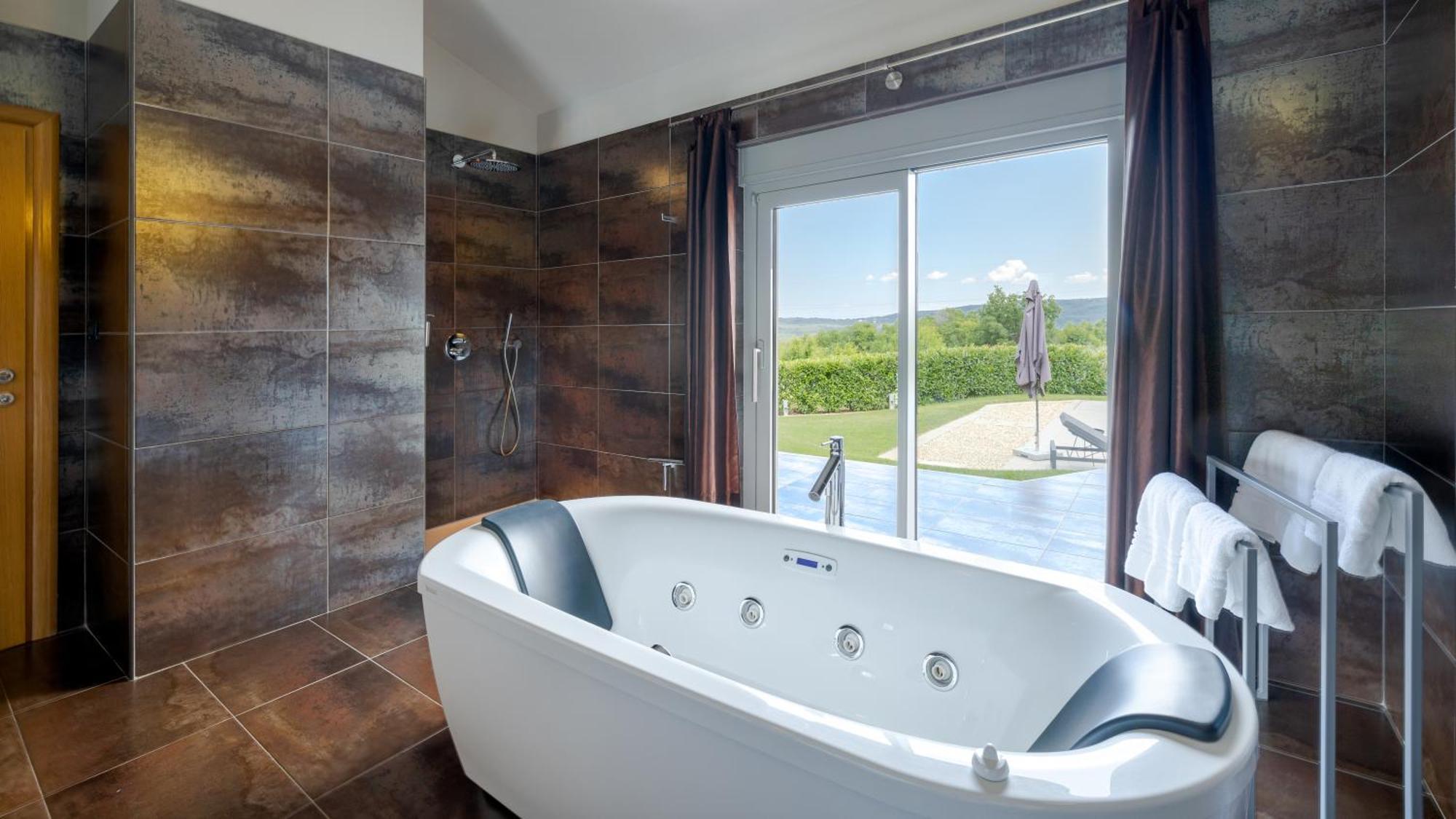 Villa Labin In Zartinj - Luxury Privacy Heated Pool With Auto Cover Luaran gambar